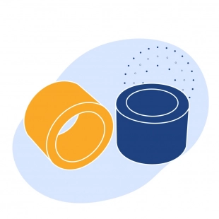 Втулка бронзовая 130 мм БрО10С10