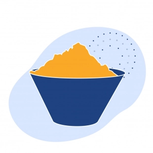 Химически модифицированный тапиоковый крахмал горячего набухания E1422 GranStarch TH