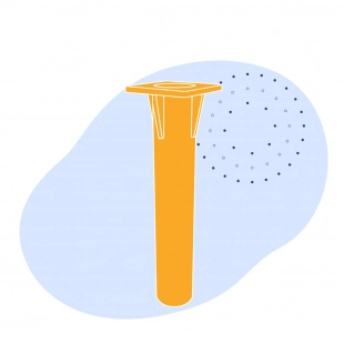 Закладная деталь фундамента ЗДФ-0.108-1.0 ОТф(108/57)