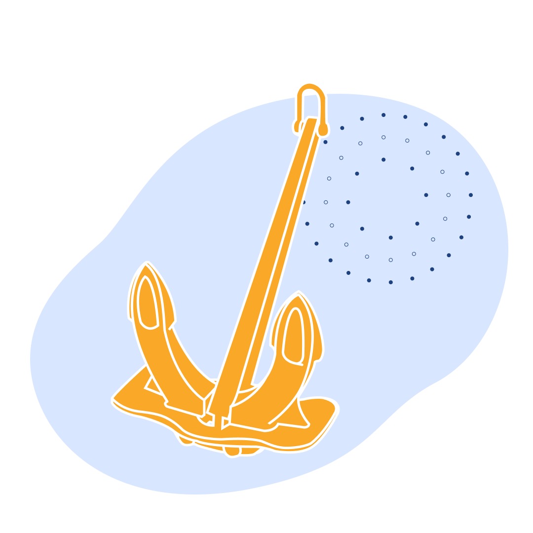 Якорь адмиралтейский 100 кг ГОСТ 760-74