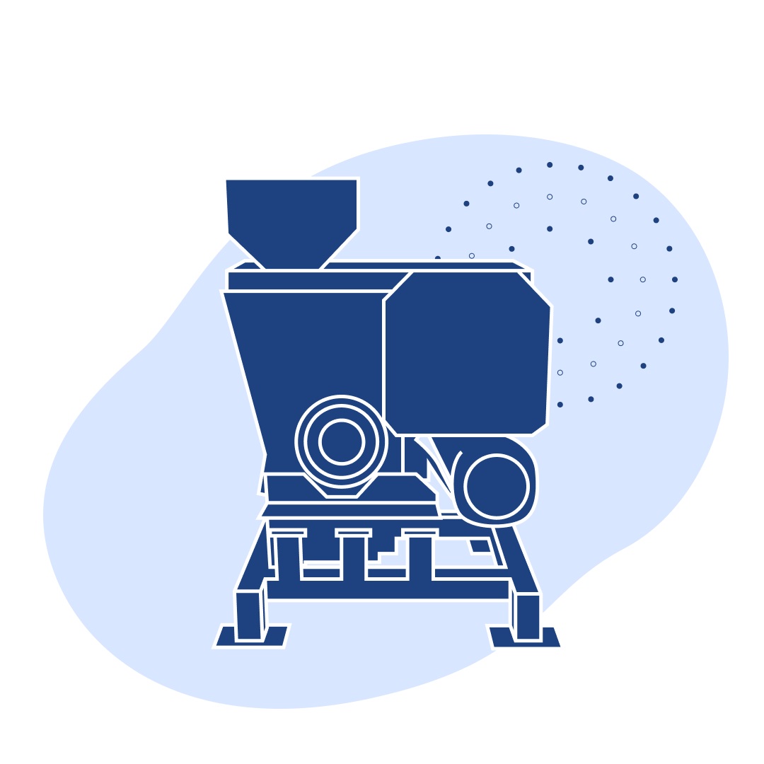 Дробилка щековая BB 50 420х460х560 мм 1.1 кВт 79 кг